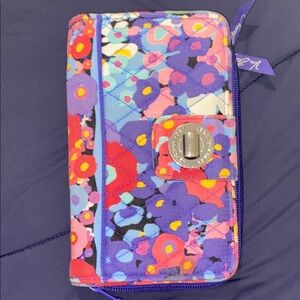 Vera Bradley Floral Patterned Phone Wallet